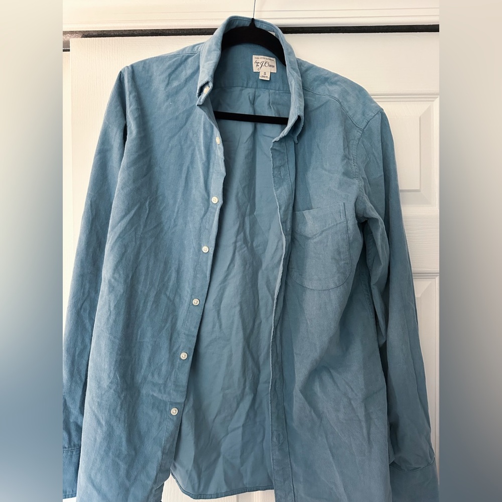 J Crew Pincord Corduroy Shirt